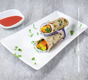 Double Paneer Malai Tikka Roll