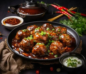 Chicken Manchurian [Gravy]