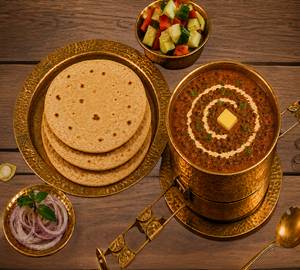 Dal Makhani With Roti