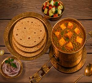 Matar Paneer With Roti