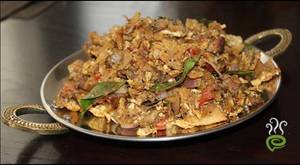 Egg kothu parotta