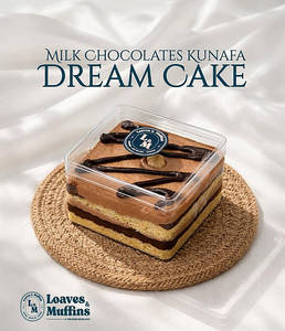 Nutella Milk Chocolate Kunafa Dream Cake
