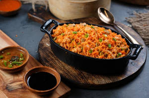 Schezwan Chicken Rice