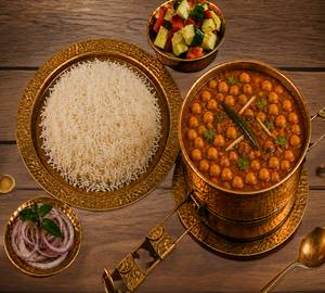 Chole With Rice