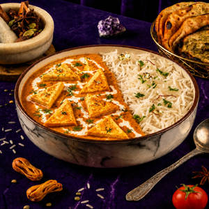 Shahi Paneer and Chawal