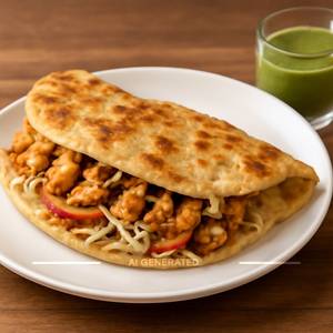 Chicken Paratha Shawarma