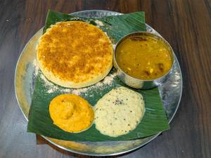 Ghee Podi Thaat Idli