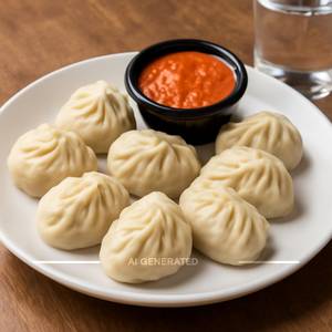 Steamed Momos (6 Pcs)