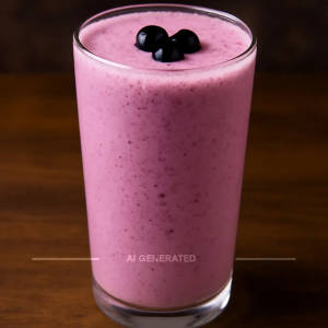 Blackcurrant Milkshake
