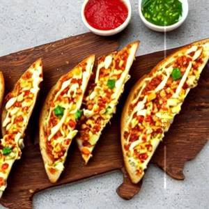 Cheese Chilli Garlic Tomato Toast