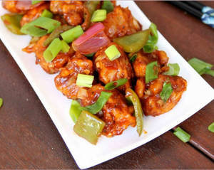 Chilli Mushroom [Dry]