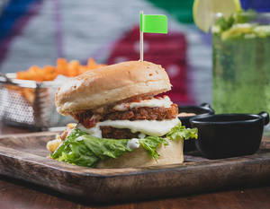 Crypto Veg Burger [Double Patty]
