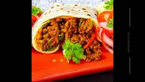 Double Chicken Keema Roll