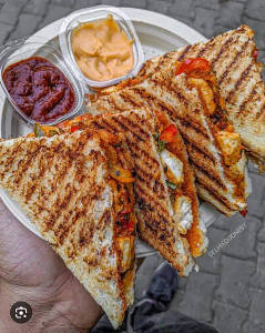 Tandoori Paneer Sandwich