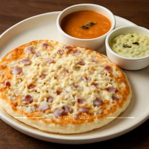 Cheese Onion Uttapam