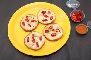 Garlic Bread With Cheese [4 Pieces]