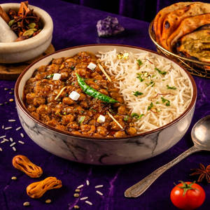 Amritsari Chole and Chawal