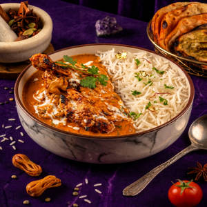 Butter Chicken and Chawal