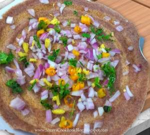 Ragi Onion Dosa