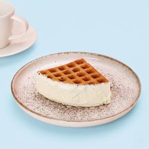 All White Waffle Sandwich