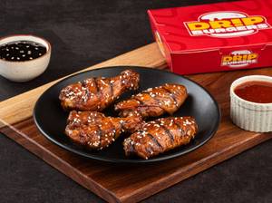 BBQ Chicken Wings (4 pcs)
