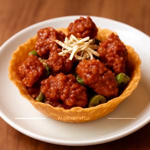 Basket Chilli Chicken  (8 Pcs)