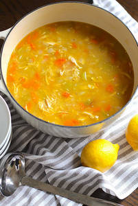 Lemon Papper Chicken Soup