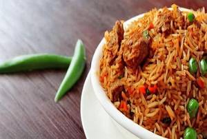 Schezwan Mutton Fried Rice