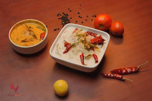 Paal Kappa + Fish Curry