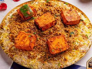 Paneer Tikka Biryani (4 Pieces)