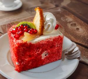 Eggless Fresh Fruit Pastry