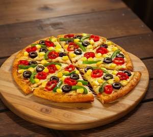 Sweet corn pizza