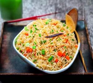 Schezwan Egg Fried Rice