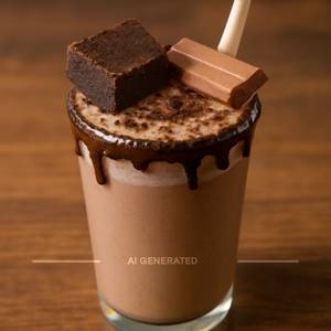 Kitkat Brownie Shake