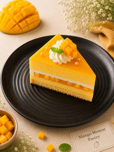 Mango Mousse Pastry