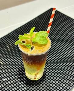 mint coffee mocktail