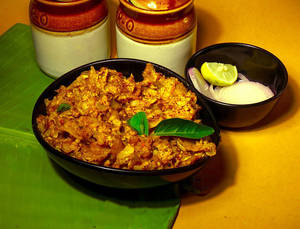 Egg Kothu Parotta