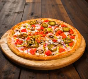 Chatpata Mexican Jalapeno Pizza