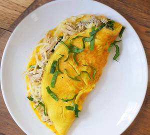 Chicken Cheese Omelette