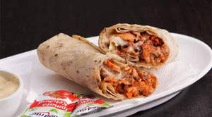 Rumali Shawarma With Peri Peri