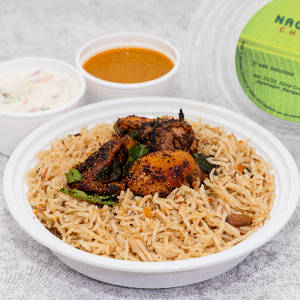 Chicken Roast Boneless & Biryani Rice Combo