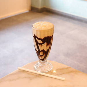 Hazelnut cold coffee