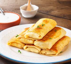 Chicken Cheese Crepes