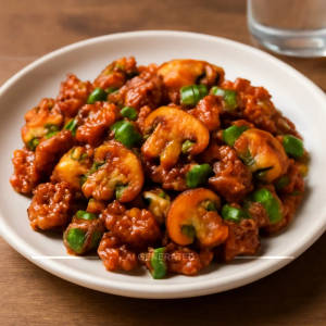 Mushroom Chilli
