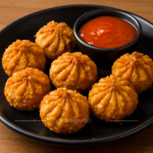 Paneer Kurkure Momos (8 Pcs)