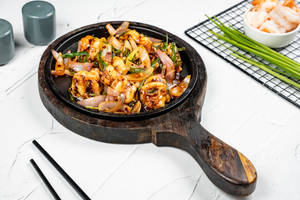 Prawn Chilli Oil&Spring Onion