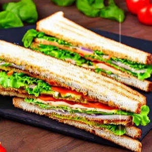 Veg Club Sandwich