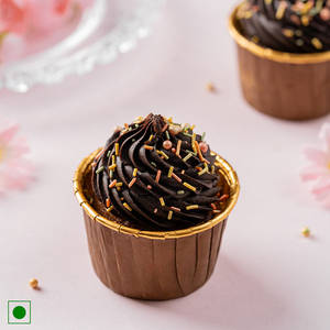 Gooey Chocolate Cupcake