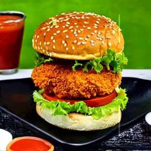 Chicken makhani burger