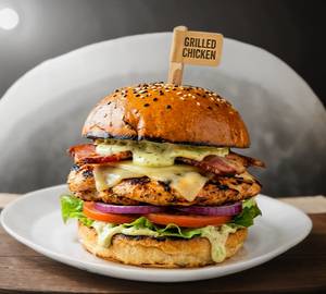 Grilled Chicken  burger